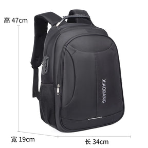 Mochila Impermeável Reforçada com Compartimento Para Notebook Moderna Escolar/Faculdade/Trabalho