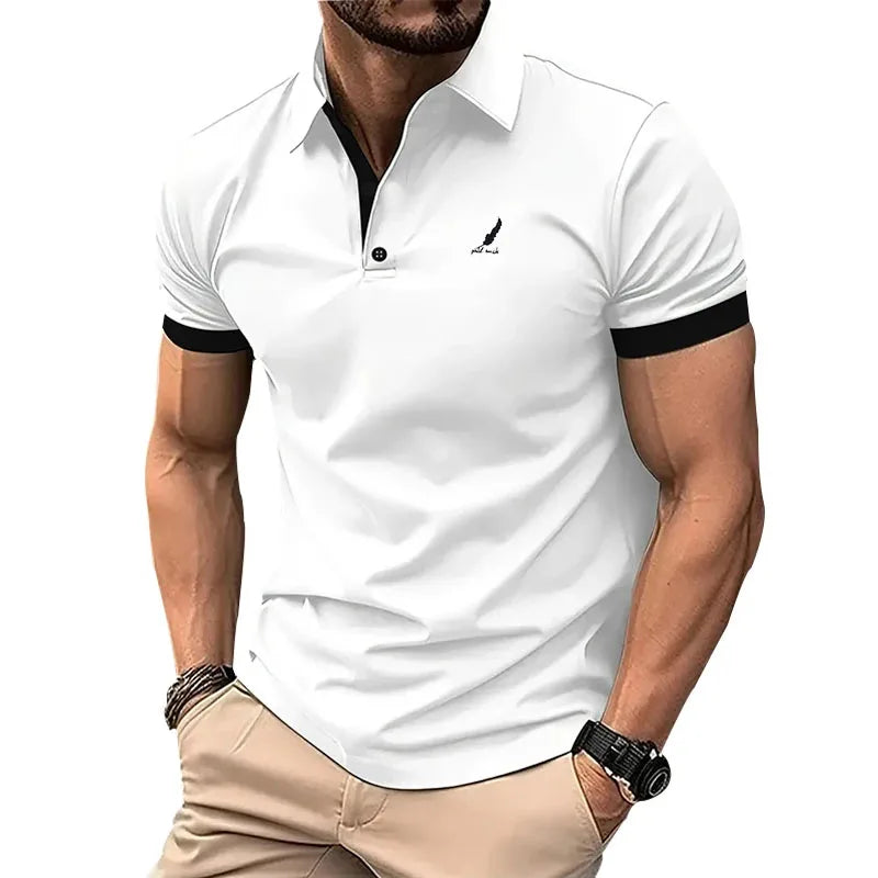 Camisa polo casual de manga curta Tazzani Egipicy