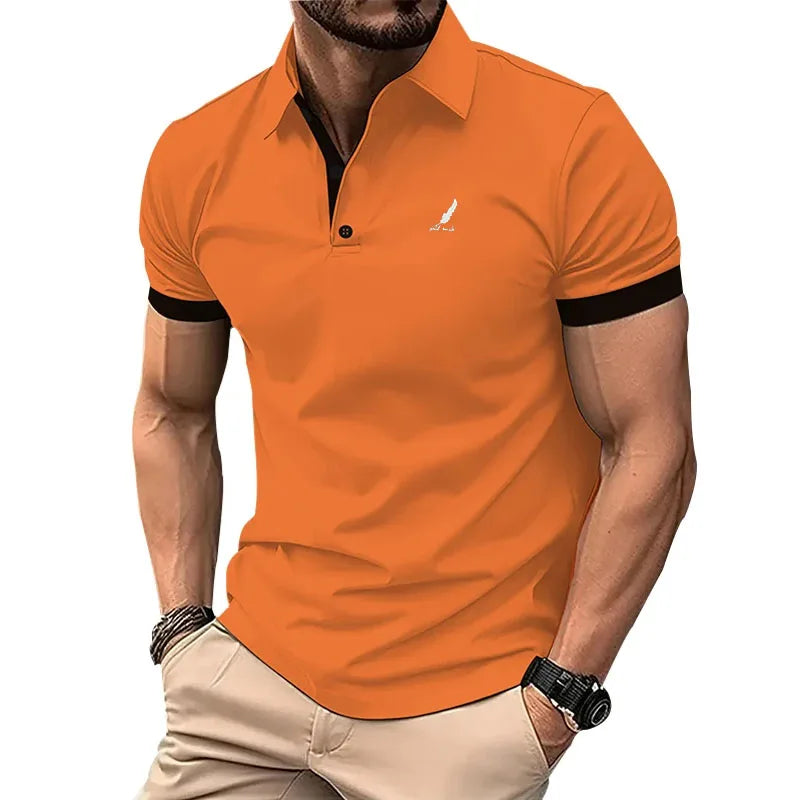 Camisa polo casual de manga curta Tazzani Egipicy