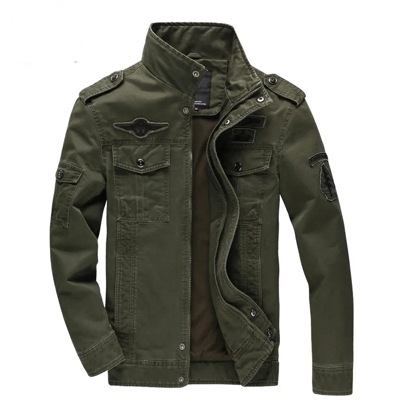 Jaqueta Masculina Casual Tazzani Militar