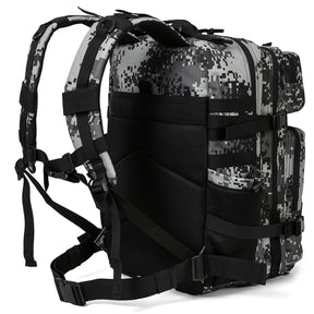 Mochila Tática 45L Resistente Trilha/Acampamento/Viagem