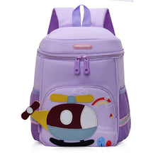 Mochila Escolar Infantil com Design Helicóptero