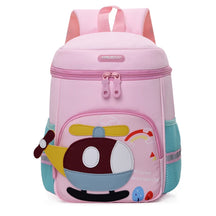 Mochila Escolar Infantil com Design Helicóptero