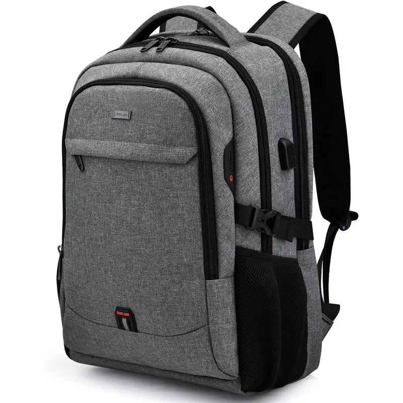 Mochila Executiva Luxo e Conforto LC01 - Notebook 17'', Impermeável e Porta USB