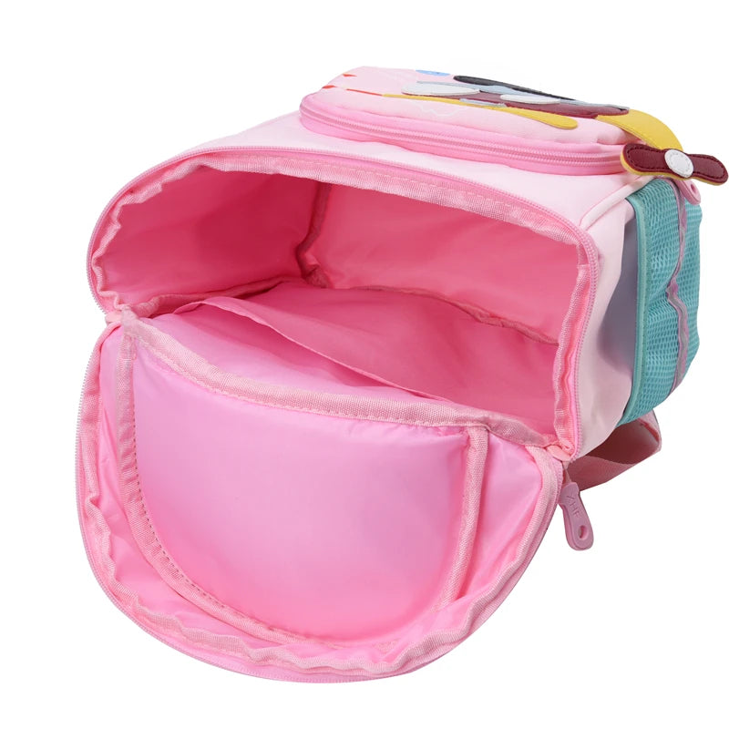 Mochila Escolar Infantil com Design Helicóptero