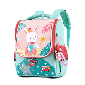 Mochila Escolar Infantil Coelhinho Mágico com Pingente