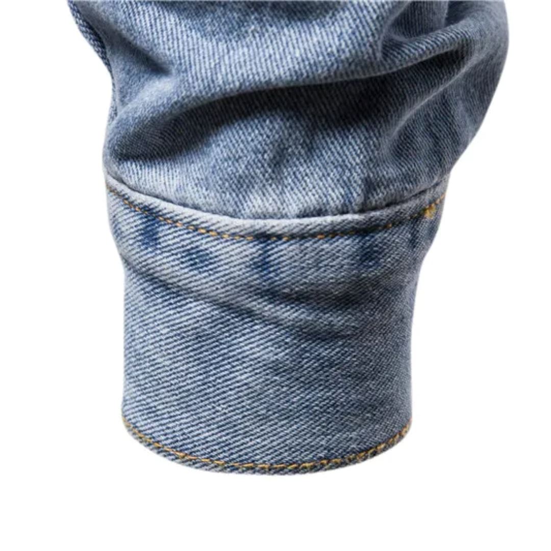 Jaqueta Masculina Jeans Tazzani Bonnet